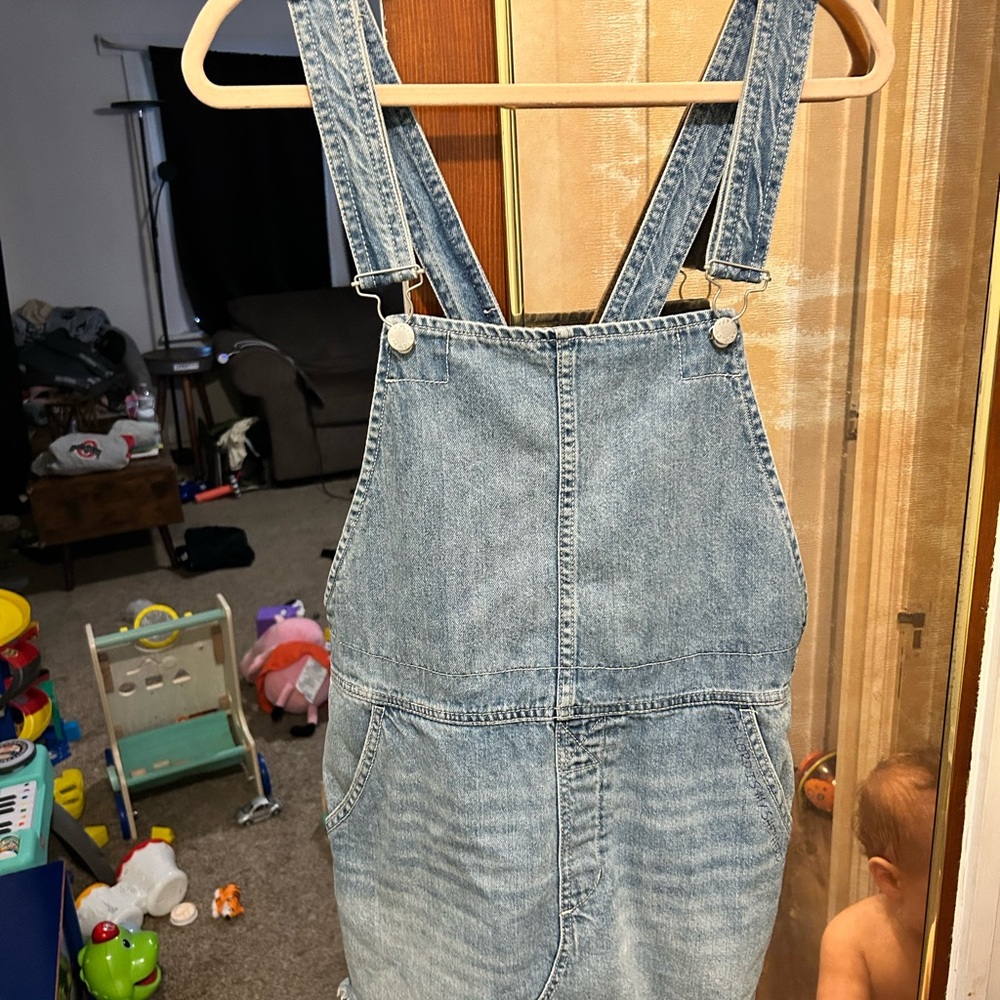 Free People Denim Mini Dress